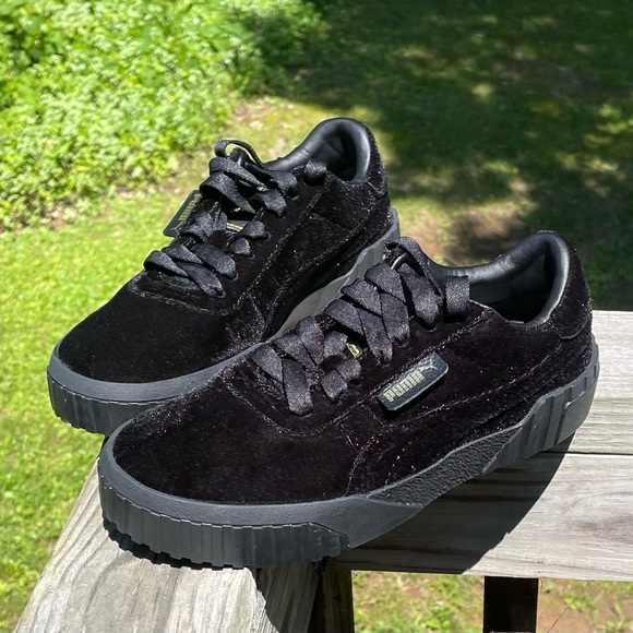 Puma Shoes - PUMA Cali Velvet Black - NWOB - 6.5
